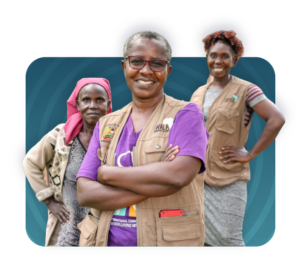 Person collaborating with Co-Impact to create positive social change through collective action